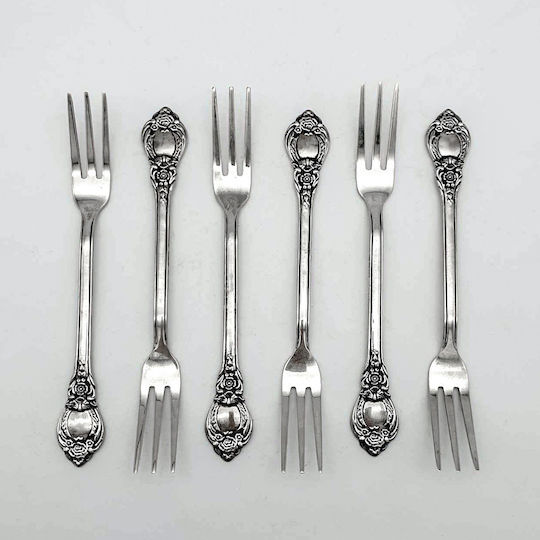 Silver Forks 6 Pieces M14.5cm Pir00021