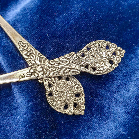 Ασημένια Πιρούνια 6τμχ 14,5cm Pir00019