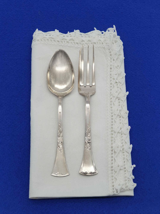 Set de Furculițe Inoxidabile Argintiu 15cm 6buc