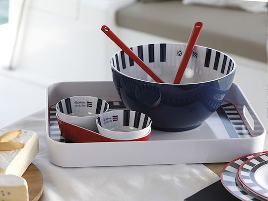 Marine Business Venezia Set of Melamine Appetizer Pieces 27x9x3cm 3 Pieces