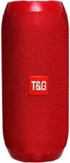 T&G TG-117 Ηχείο Bluetooth 5W με Ραδιόφωνο και Διάρκεια Μπαταρίας έως 4 ώρες Κόκκινο