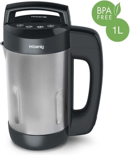 HKoenig Suppenschöpfer 850W mit Gewicht 1,1lt Grau