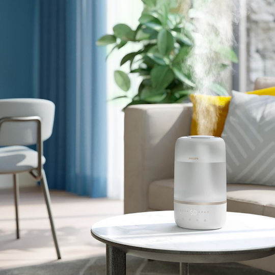 Philips Sky High Mist Καθαριστής Αέρα / Υγραντήρας 19.6W για Χώρους 41m²