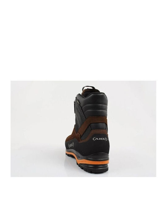 Aku Bărbați Bocanci de Drumeție Impermeabil cu Membrană Gore-Tex Maro
