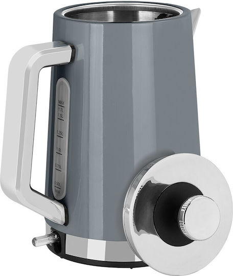 ECG Fierbător 1.7lt 2200W Gri