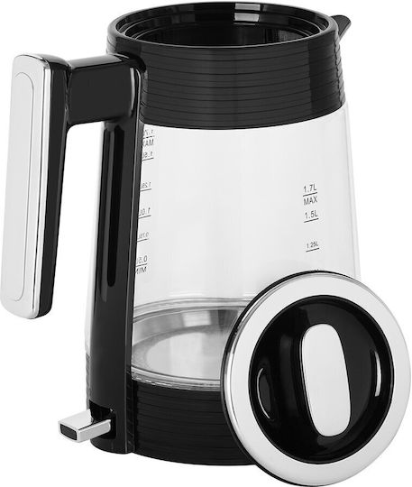 ECG Fierbător 1.7lt 2200W Gri