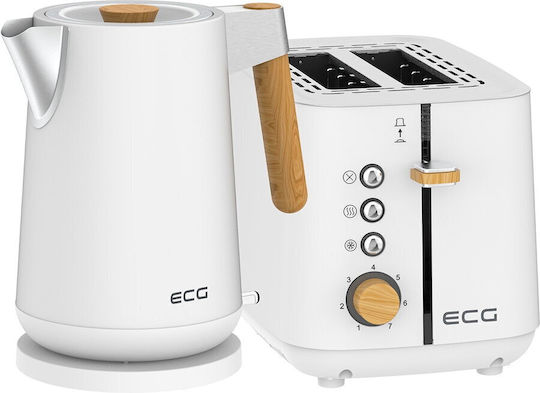 ECG Fierbător 1.7lt 2200W Alb