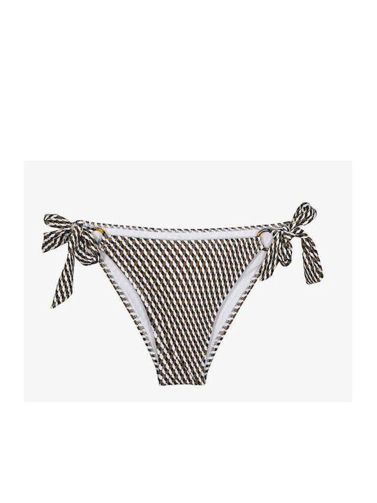 Bikini Bottoms Slip with Laces Multicolour
