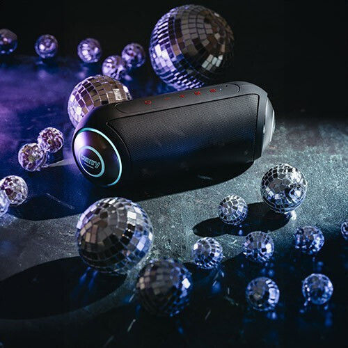 Camry Αδιάβροχο Ηχείο Bluetooth 60W με Διάρκεια Μπαταρίας έως 8 ώρες Μαύρο CR1901