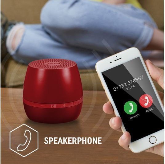 Jam Classic 2.0 Ηχείο Bluetooth 1.5W με Διάρκεια Μπαταρίας έως 5 ώρες Κόκκινο
