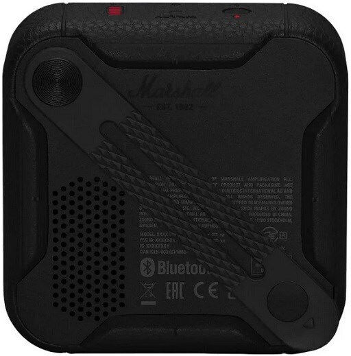 Marshall Willen Αδιάβροχο Ηχείο Bluetooth 10W με Διάρκεια Μπαταρίας έως 15 ώρες Black and Brass