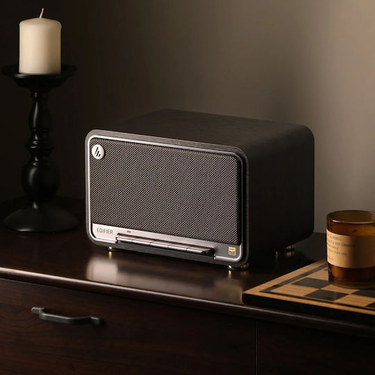 Edifier D32 Bluetooth Speaker 60W with Battery Life up to 12 hours Black Walnut