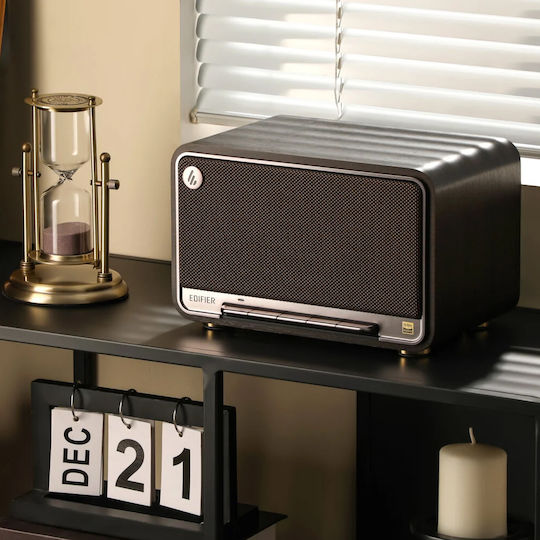 Edifier D32 Bluetooth Speaker 60W with Battery Life up to 12 hours Black Walnut