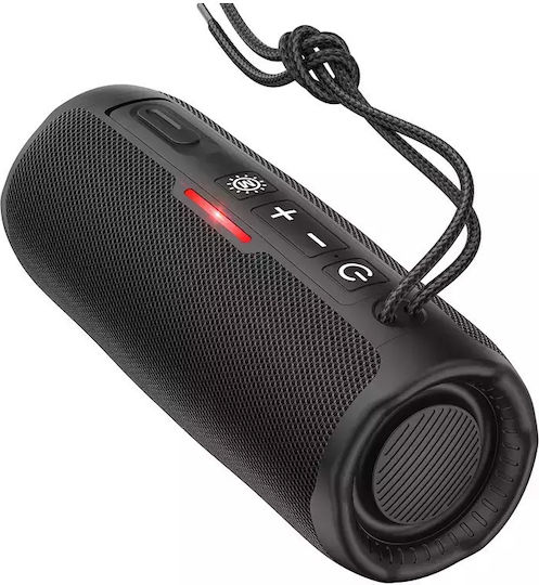 Hoco Ηχείο Bluetooth 10W με Ραδιόφωνο και Διάρκεια Μπαταρίας έως 3 ώρες Μαύρο HC16