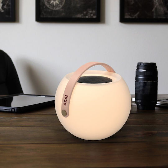 Akai Proffesional Cs6 Shine Bluetooth Speaker 5W with Battery Life up to 8 hours Multicolour