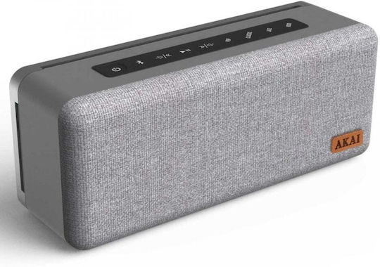 Akai Proffesional A3 Reflexo Ηχείο Bluetooth 10W με Διάρκεια Μπαταρίας έως 10 ώρες Γκρι