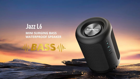 Riversong Jazz L6 Ηχείο Bluetooth 5W με Διάρκεια Μπαταρίας έως 6 ώρες Μαύρο