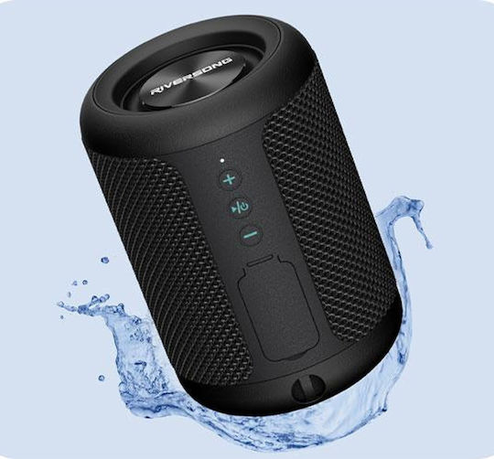 Riversong Jazz L6 Ηχείο Bluetooth 5W με Διάρκεια Μπαταρίας έως 6 ώρες Μαύρο