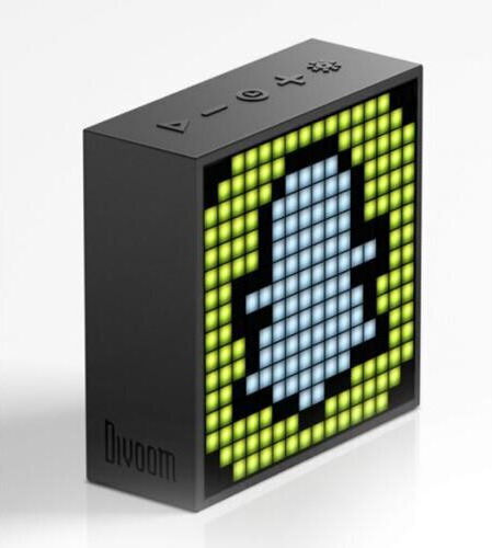Divoom Tivoo TimeBox Evo Bluetooth Speaker 6W with Battery Life up to 6 hours Black