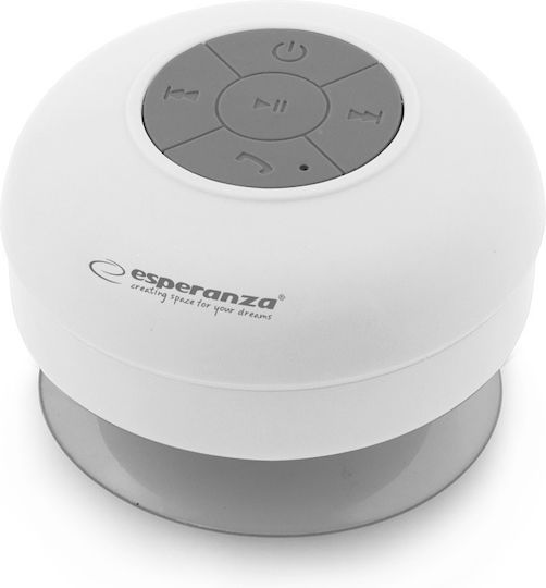 Esperanza Sprinkle Bluetooth-Lautsprecher 3W mit Radio Weiß