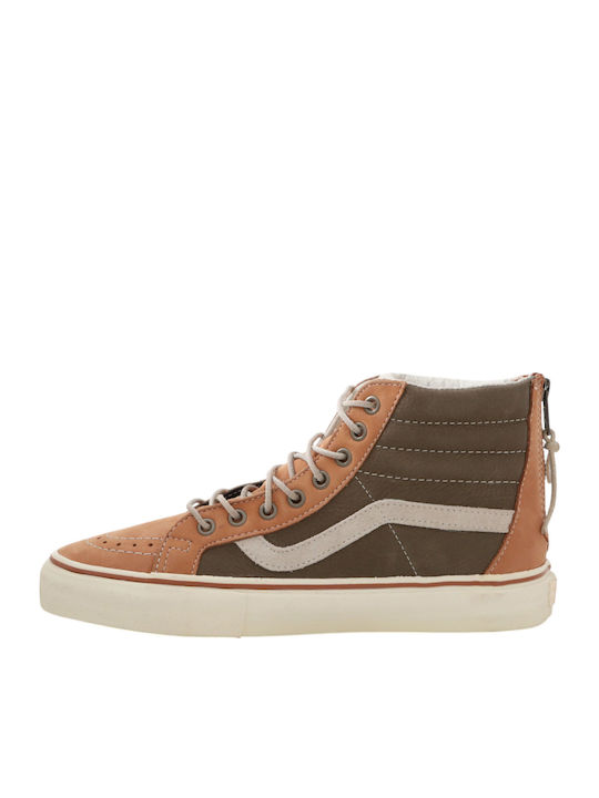 U Sk8 Μποτάκια Καφέ