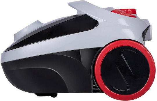 Dirt Devil DD2001 Ηλεκτρική Σκούπα 800W με Κάδο 2lt Λευκή