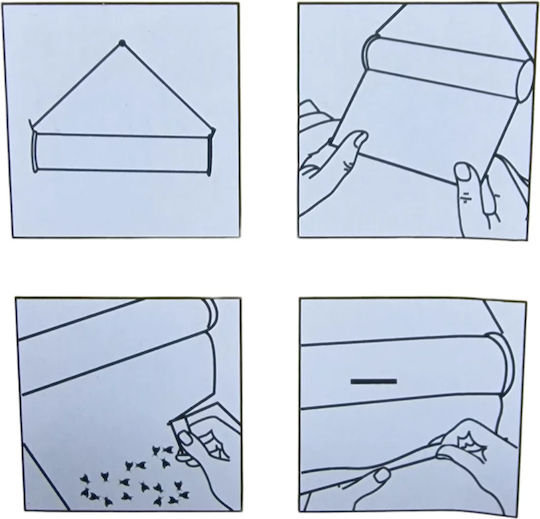 Animal Trap Insect Roll Glue 11cm X 4m Flying Insect Glue Sticker
