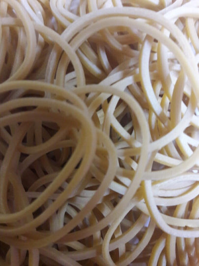 Rubber Bands Packaging No6 1kg 100% Rubber