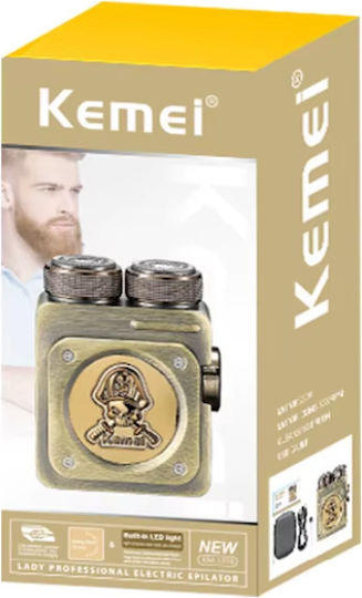 Kemei KM-GD1318 Ξυριστική Μηχανή Σώματος Επαναφορτιζόμενη / Με Καλώδιο