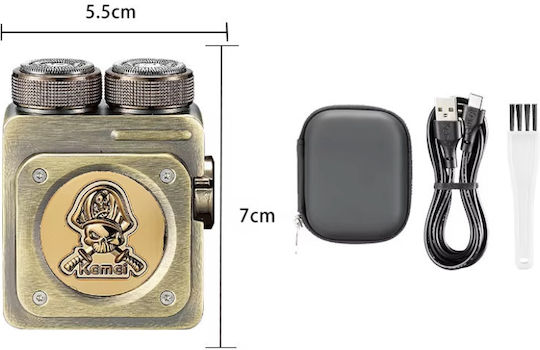 Kemei KM-GD1318 Ξυριστική Μηχανή Σώματος Επαναφορτιζόμενη / Με Καλώδιο