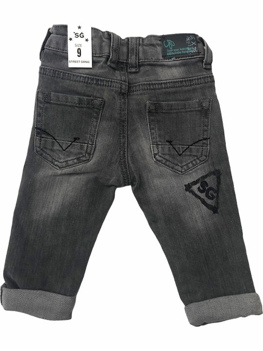 Gang Kids' Jeans Trousers Black