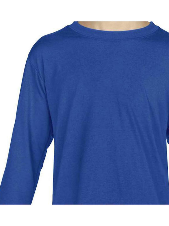 Gildan Performance Youth Ls T-shirt Gildan 42400b Royal