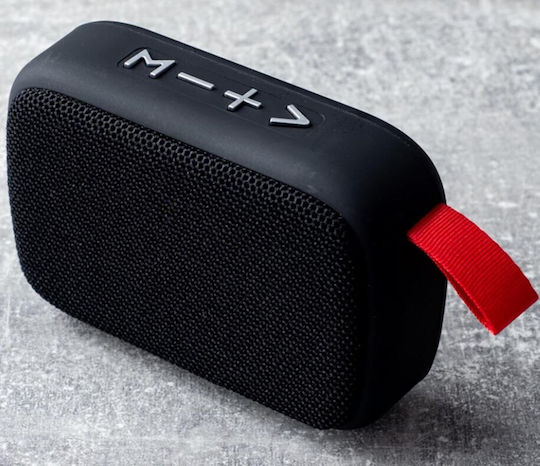 Forever BS-140 Bluetooth Speaker 3W with Radio and Battery Life up to 4 hours Black