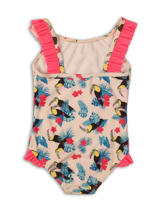 Minoti Kinder Badeanzug Einteilig Beige
