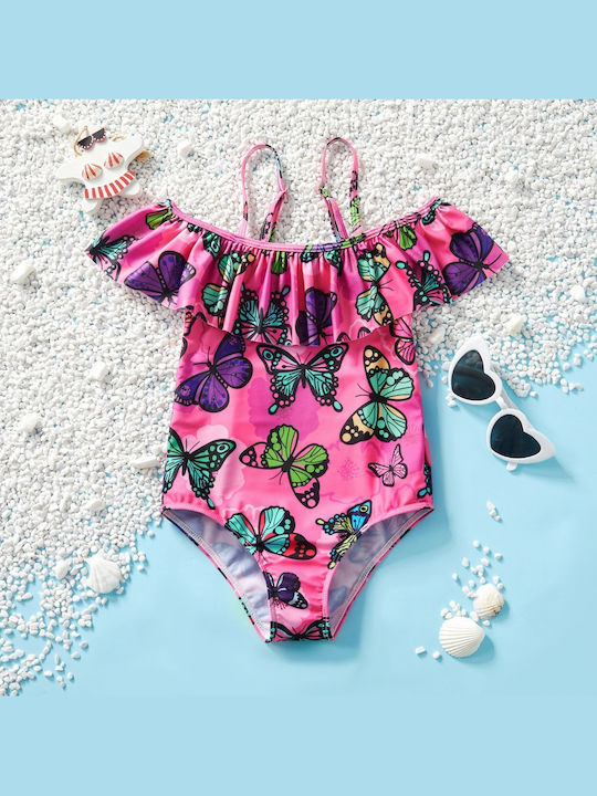 iEFiEL Costum de baie pentru copii Întreg Roz