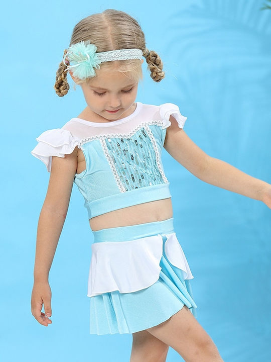 iEFiEL Детски Бански Комплект Light Blue