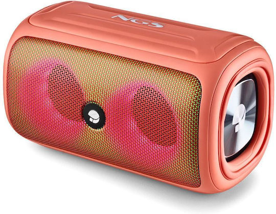NGS Roller Beast Bluetooth Speaker 16W with Radio and Battery Life up to 7 hours Coral