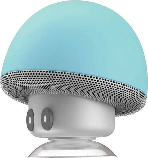 Setty Mushroom Ηχείο Bluetooth 3W με Διάρκεια Μπαταρίας έως 2.5 ώρες Γαλάζιο