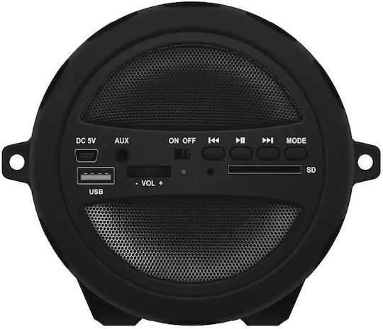 Manta Boxă Bluetooth 15W cu Radio și Durată de Baterie până la 3 ore Negru SPK204FM