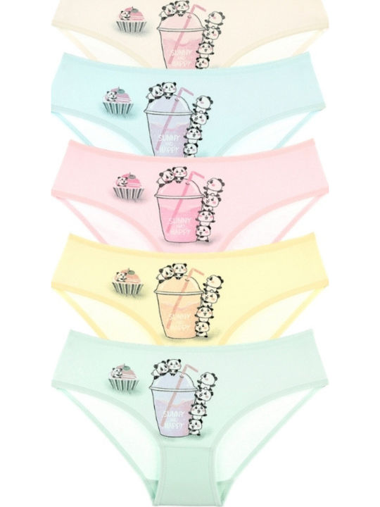 Donella Kinder-Set mit Slips Multicolour 5Stück
