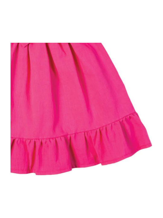 Girls Dress Mamma Natura 3617 Fuchsia Girl