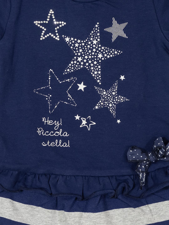 Ellepi Children's Dress Long Sleeve Navy Blue
