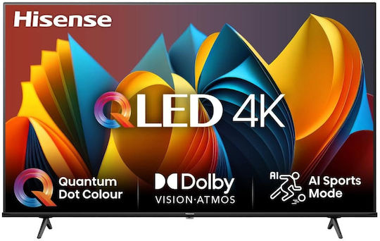 Hisense Smart Television 50" 4K UHD QLED E7N HDR (2024)