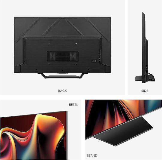 Hisense Смарт Телевизор 65" 4K UHD Mini LED U7N HDR (2024)