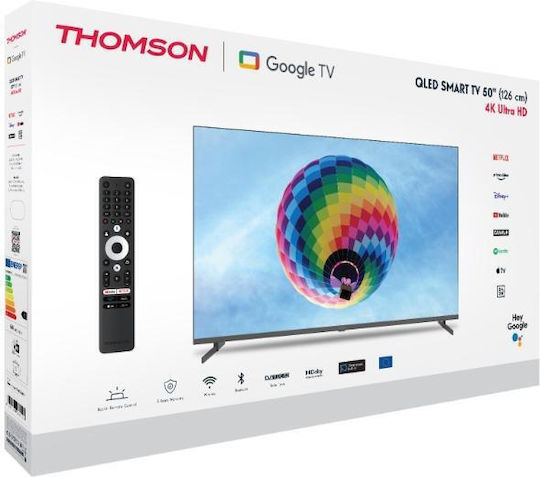 Thomson Смарт Телевизор 50" 4K UHD QLED 50QG4S14 HDR (2024)