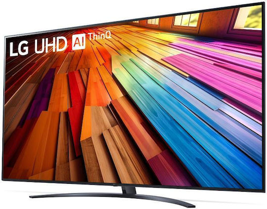 LG Smart Τηλεόραση 86" 4K UHD LED AI UT81 HDR (2024) 86UT81003LA