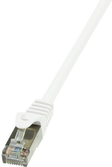 LogiLink F/UTP Cat.6 (Gigabit) Network Cable Ethernet 15m White