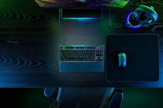 Razer Huntsman V3 Pro Tenkeyless Optical Gaming Keyboard Tenkeyless with Razer Analog Optical Gen-2 switches and RGB lighting (English US)