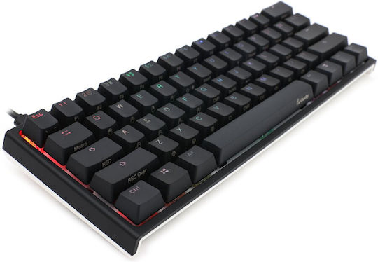 Ducky One 2 Pro Mini Gaming Mechanical Keyboard 60% with Kailh Red switches and RGB lighting (English US)