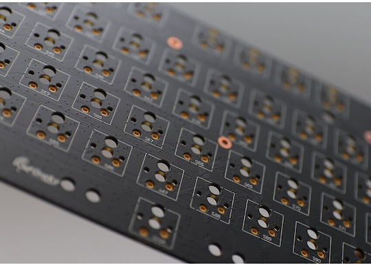Ducky One 3 Aura SF Gaming Μηχανικό Πληκτρολόγιο 65% με Kailh MX Jellyfish διακόπτες και RGB φωτισμό (Αγγλικό US) Λευκό